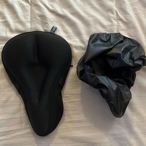 Exercise Bike seat cushion and cover